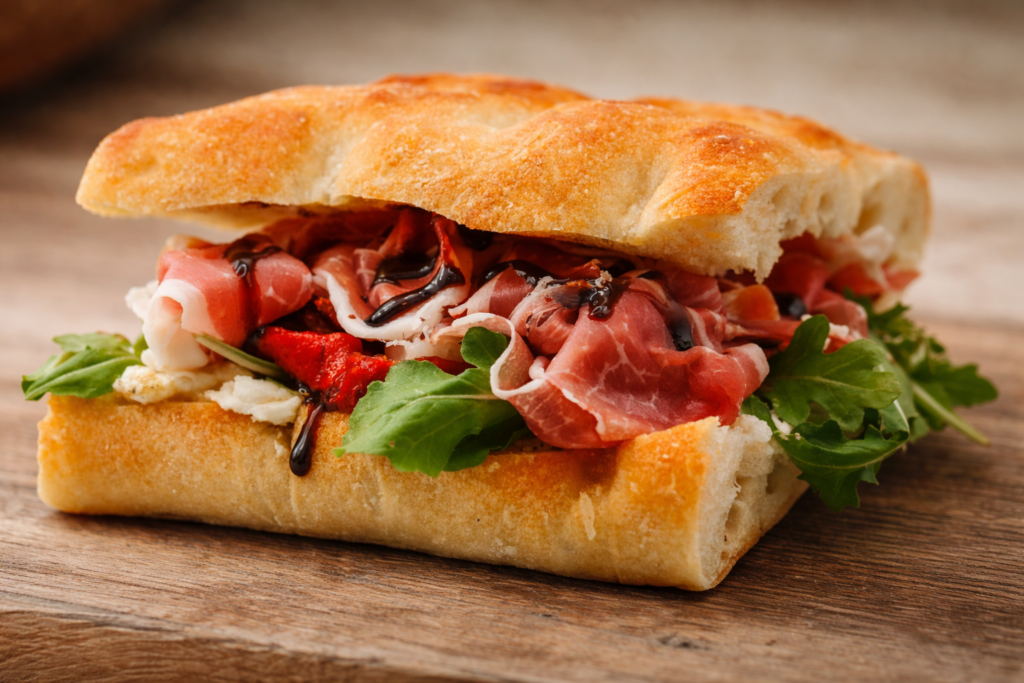 No1- prosciutto-burrata-truffle-focaccia-sandwich-surprise-az